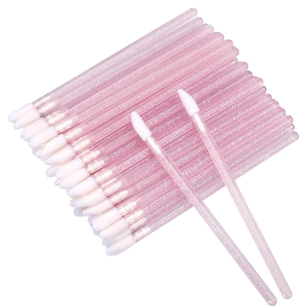 Pink Glitter Lipstick Wands