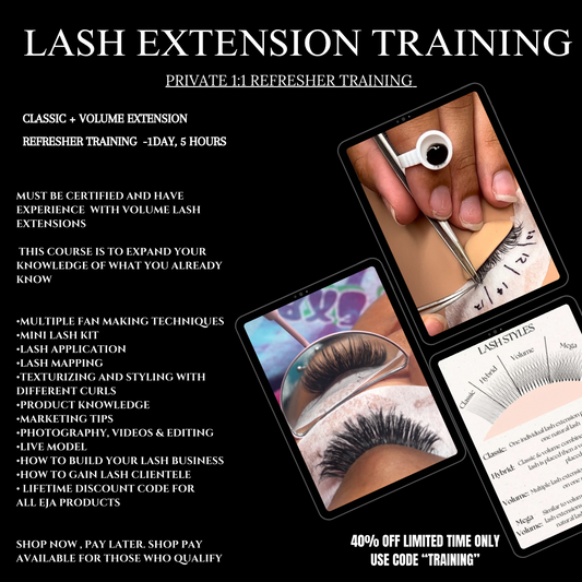 IN PERSON LASH REFRESHER Training